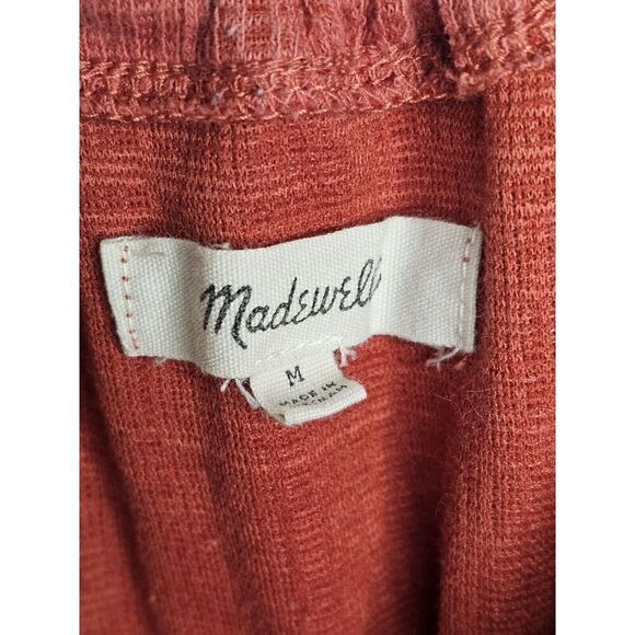 Madewell Texture & Thread Off-the-Shoulder Dress Size Medium - Picture 8 of 11